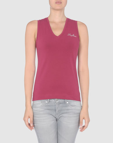 ZOOM LIU •JEANS - Sleeveless t-shirt