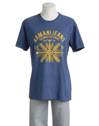 ZOOM ARMANI JEANS - Short sleeve t-shirt