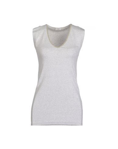 ZOOM BRUNELLO CUCINELLI - Sleeveless t-shirt