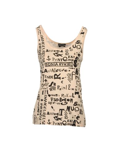 ZOOM SONIA RYKIEL - Sleeveless t-shirt