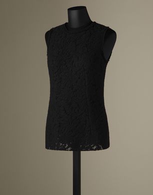 TOP EN DENTELLE DE LAINE - Tops - Dolce&Gabbana - Hiver 2014 TOP EN DENTELLE DE LAINE - Tops - Dolce&Gabbana - Hiver 2014