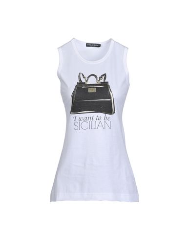ZOOM DOLCE & GABBANA - Sleeveless t-shirt