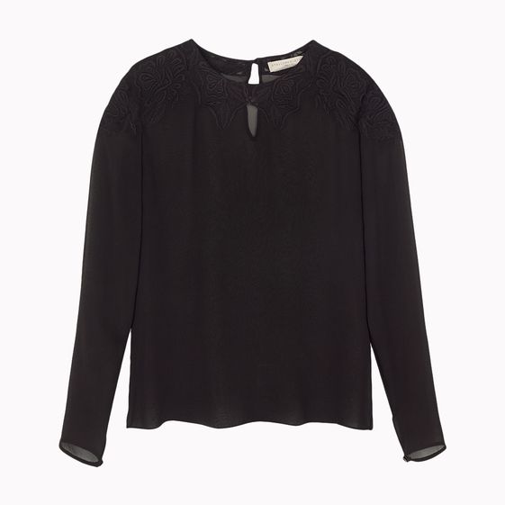 Stella McCartney, Beckett Top Lace Embroidery Top