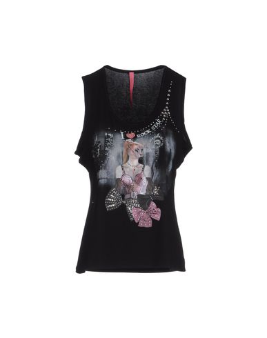 ZOOM SEQUINS - Sleeveless t-shirt