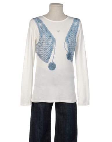 ZOOM ARMANI JUNIOR - Long sleeve t-shirt