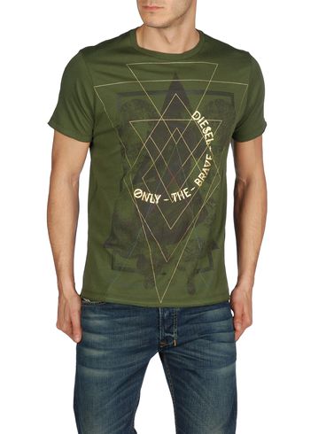 DIESEL - Short sleeves - T-SIMPSON-R 0091B