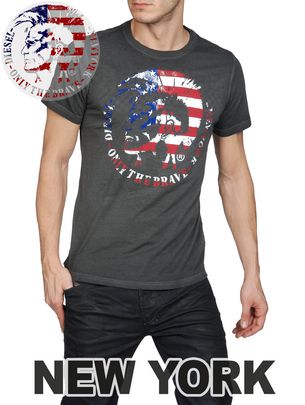 T's & Tops DIESEL: SO-T-NEWYORK-R