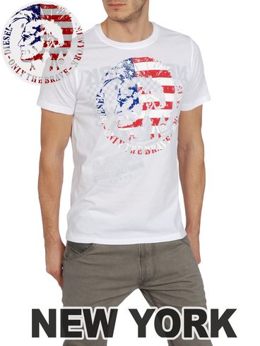 DIESEL - Short sleeves - SO-T-NEWYORK-R