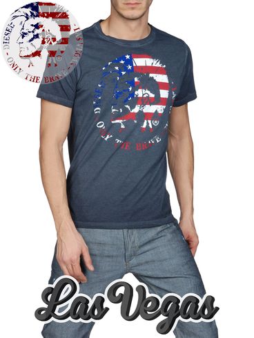 DIESEL - Short sleeves - SO-T-LASVEGAS-R