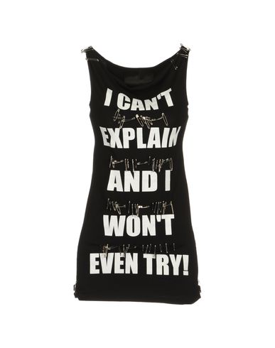 ZOOM PHILIPP PLEIN COUTURE - Sleeveless t-shirt