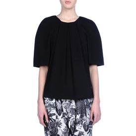 STELLA McCARTNEY, Manica corta, Top Compatto a Maniche Corte in Jersey