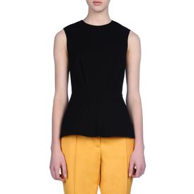 STELLA McCARTNEY, Senza maniche, Top Compatto senza Maniche in Jersey