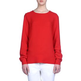 STELLA McCARTNEY, Maniche lunghe, Romley Top - Top in Cady