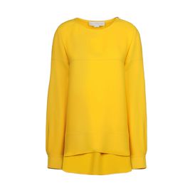 STELLA McCARTNEY, Maniche lunghe, Romley Top - Top in Cady