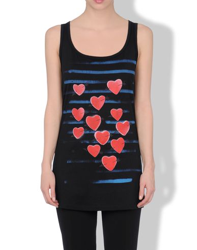 Moschino, Ärmelloses T-Shirt