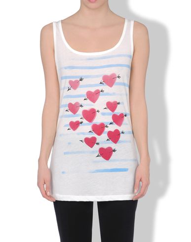 Moschino, Ärmelloses T-Shirt