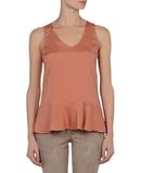 BRUNELLO CUCINELLI - Sleeveless t-shirt