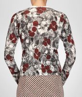 Bottega Veneta® Cashmere Fine Silk Primerose Print Cardigan Bottega Veneta® Cashmere Fine Silk Primerose Print Cardigan
