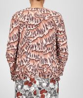Bottega Veneta® Silk Printed Cardigan Bottega Veneta® Silk Printed Cardigan
