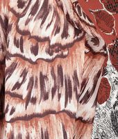 Bottega Veneta® Silk Printed Cardigan Bottega Veneta® Silk Printed Cardigan