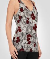 Bottega Veneta® Cashmere Fine Silk Primerose Print Top Bottega Veneta® Cashmere Fine Silk Primerose Print Top