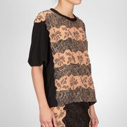 Studded Viscose Crepe Printed Top - Sweater and top - BOTTEGA VENETA - PE13 - 1820