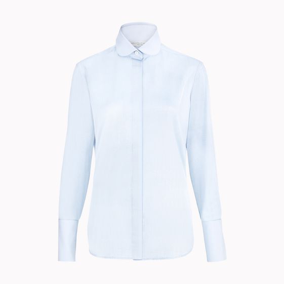 Stella McCartney, Dark Sky Herringbone Valentina Shirt