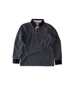 ARMANI JUNIOR - Long-sleeved polo shirt