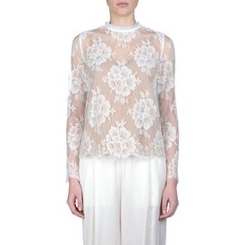 STELLA McCARTNEY, Blusa, Randall Shirt - Camicia in San Gallo