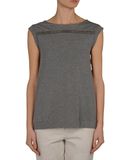 BRUNELLO CUCINELLI - Sleeveless t-shirt