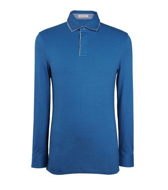 Long-sleeved Polo  ERMENEGILDO ZEGNA