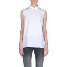 STELLA McCARTNEY, Senza maniche, Rosaline Shirt - Camicia senza Maniche in Popeline