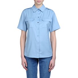 STELLA McCARTNEY, Camicia, Maida Shirt - Camicia Bianca in Cotone Organico