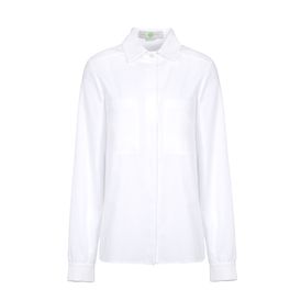 STELLA McCARTNEY, Camicia, Constance Shirt - Camicia Bianca in Cotone Organico