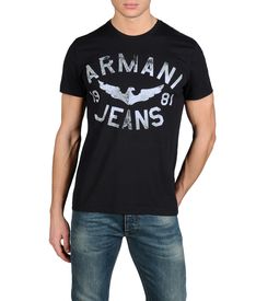 ARMANI JEANS - Tshirt stampata