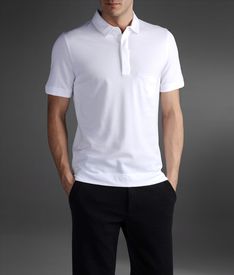 EMPORIO ARMANI - Short-sleeved polo shirt