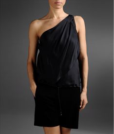 EMPORIO ARMANI - Haut mono-épaule