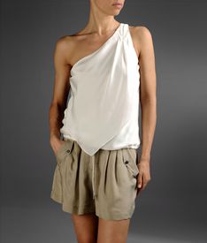 EMPORIO ARMANI - One-shoulder top
