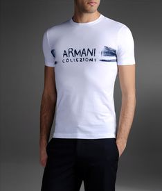 ARMANI COLLEZIONI - T-shirt imprimé