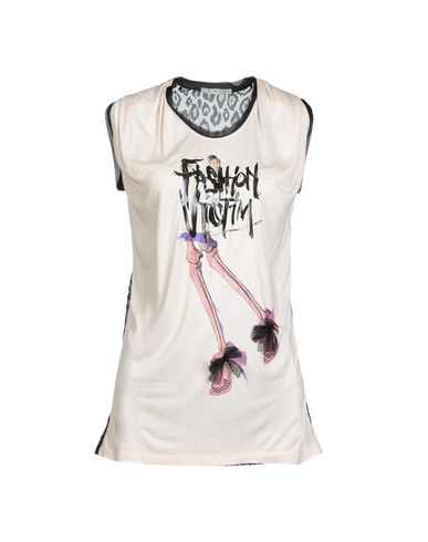 ZOOM PINKO GREY - Sleeveless t-shirt