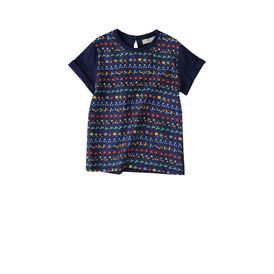 STELLA McCARTNEY KIDS, T-Shirts, Violet T-shirt
