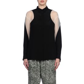 STELLA McCARTNEY, Camicia, Camicia Gaia in Crêpe de Chine 