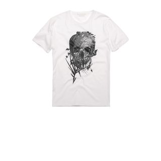 ALEXANDER MCQUEEN, Skull T-shirt, Palm Camouflage Print Skull T-shirt