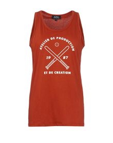 Ärmelloses T-shirt - A.P.C.