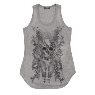 ALEXANDER MCQUEEN, T-Shirt & Tank, Honeycomb Skull Tank