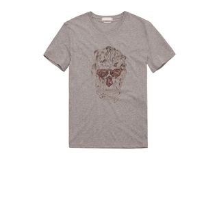 ALEXANDER MCQUEEN, Skull T-shirt, Lady Skull Print T-Shirt
