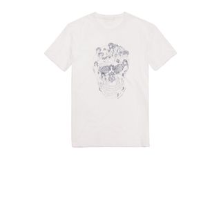 ALEXANDER MCQUEEN, Skull T-shirt, Lady Skull Print T-Shirt