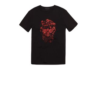 ALEXANDER MCQUEEN, Skull T-shirt, Lady Skull Print T-Shirt