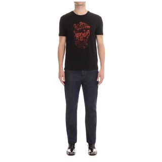 ALEXANDER MCQUEEN, Skull T-shirt, Lady Skull Print T-Shirt