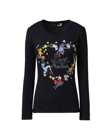 Moschino, T-shirt maniche lunghe